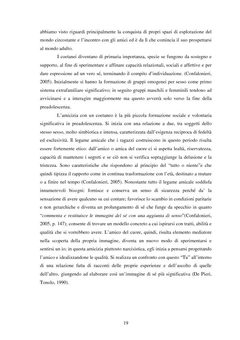Anteprima della tesi: Modelli identificativi proposti in TV e autopresentazione in preadolescenza, Pagina 15