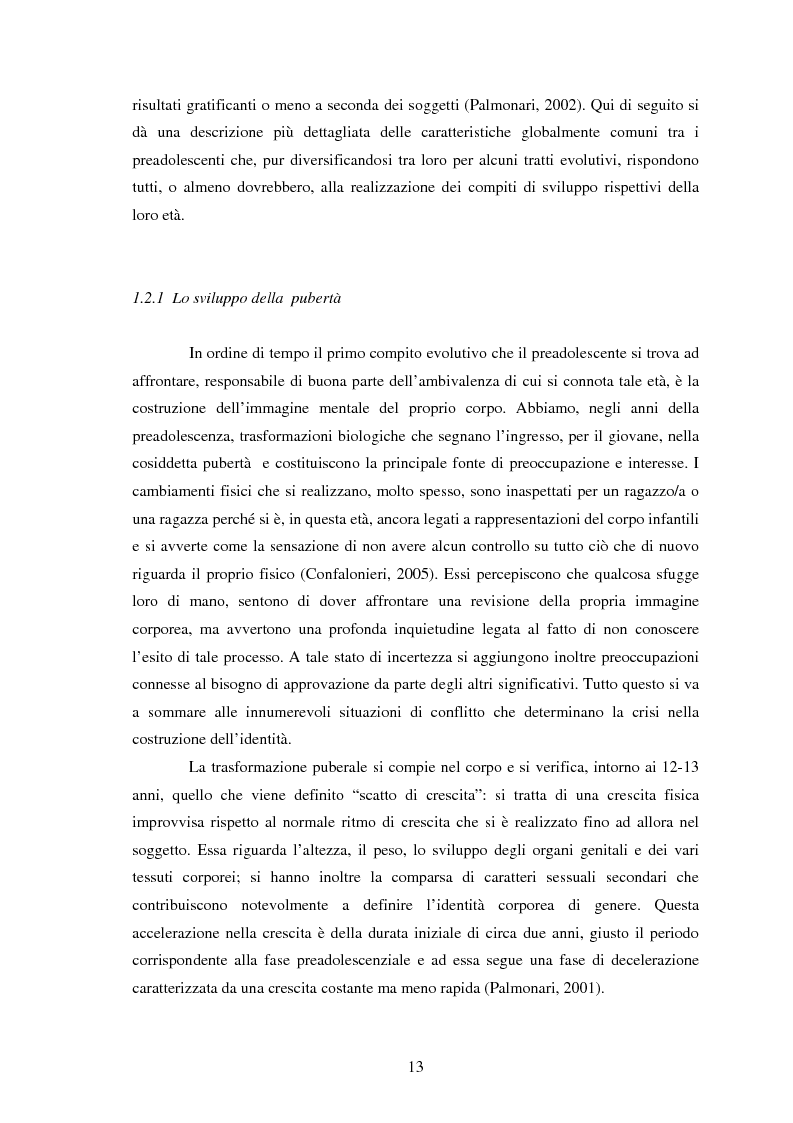 Anteprima della tesi: Modelli identificativi proposti in TV e autopresentazione in preadolescenza, Pagina 9