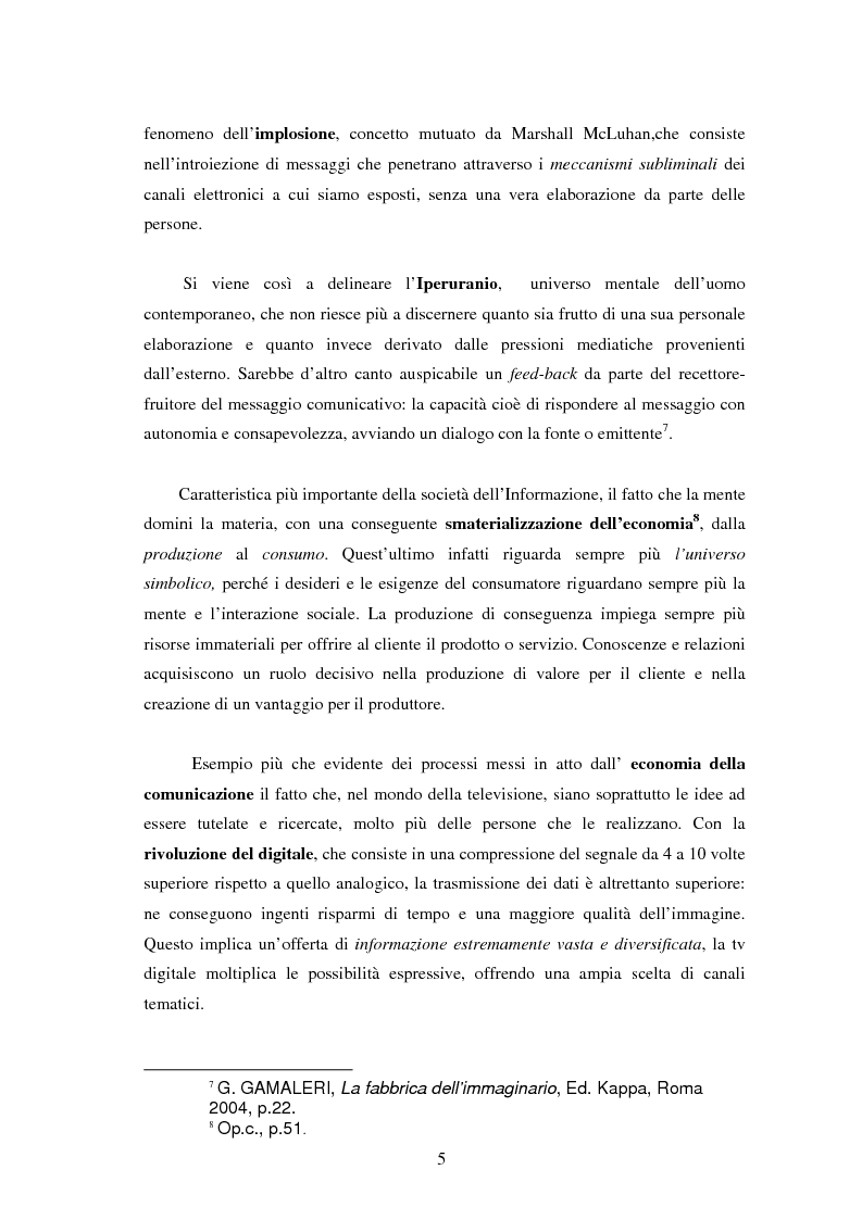 Anteprima della tesi: Le professioni del cinema e dello spettacolo nella civiltà dell'immateriale, Pagina 3