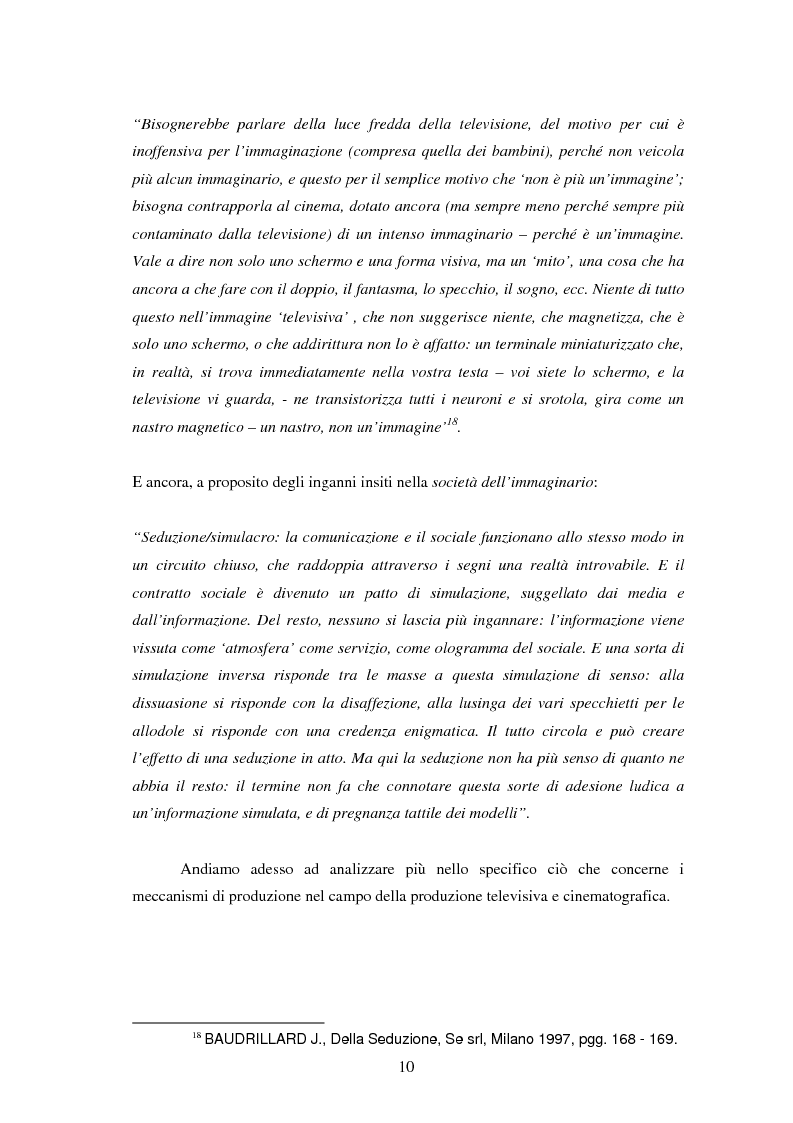 Anteprima della tesi: Le professioni del cinema e dello spettacolo nella civiltà dell'immateriale, Pagina 8
