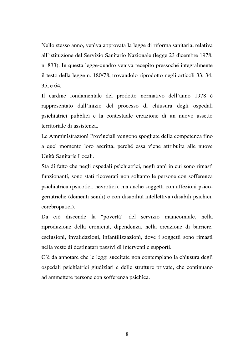 Anteprima della tesi: La responsabilità penale dello psichiatra: profili problematici e prospettive di riforma, Pagina 6