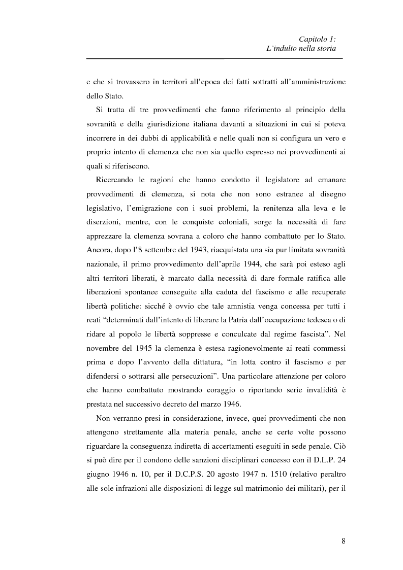 Anteprima della tesi: La recidiva post-indulto: aspetti psichiatrico-forensi, Pagina 8