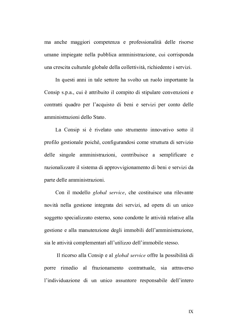 Anteprima della tesi: La disciplina degli acquisti nella pubblica amministrazione: dal Provveditorato generale dello Stato al Modello Consip., Pagina 6