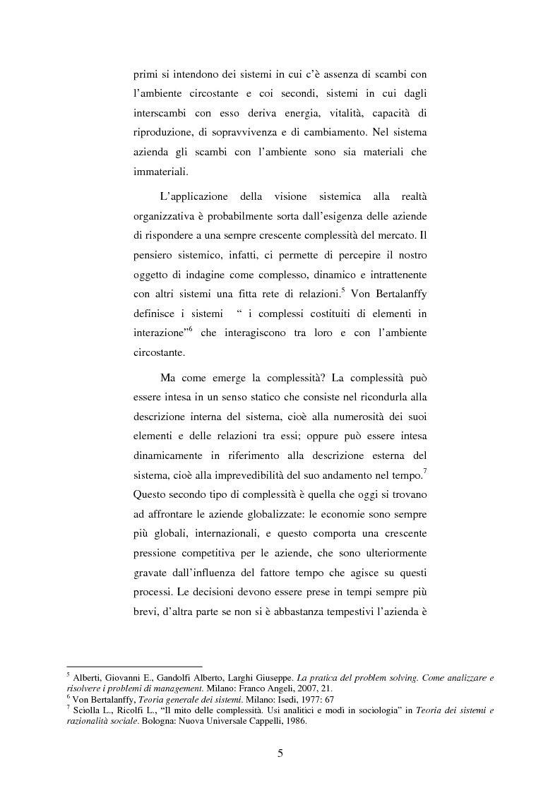 Anteprima della tesi: I processi cognitivi in un'azienda globalizzata, Pagina 3