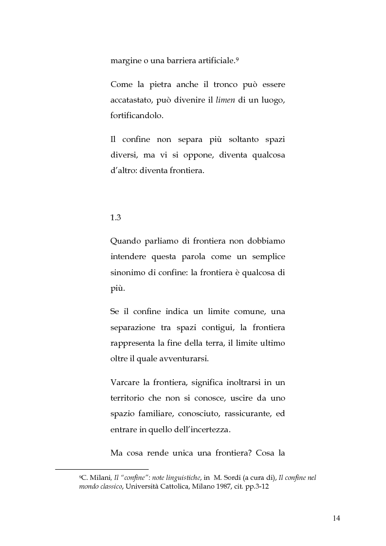 Anteprima della tesi: Le circoscrizioni ecclesiastiche e le circoscrizioni civili alla luce della normativa UE: il caso del Friuli Venezia Giulia, Pagina 13