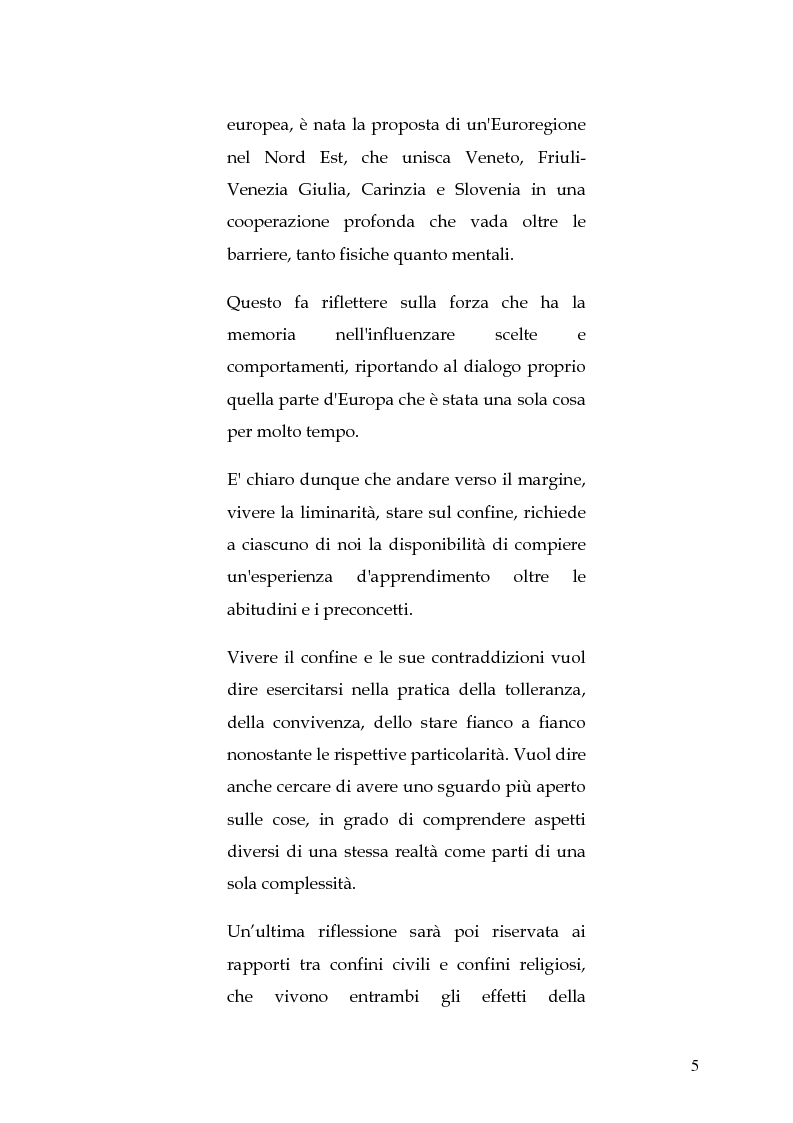 Anteprima della tesi: Le circoscrizioni ecclesiastiche e le circoscrizioni civili alla luce della normativa UE: il caso del Friuli Venezia Giulia, Pagina 4