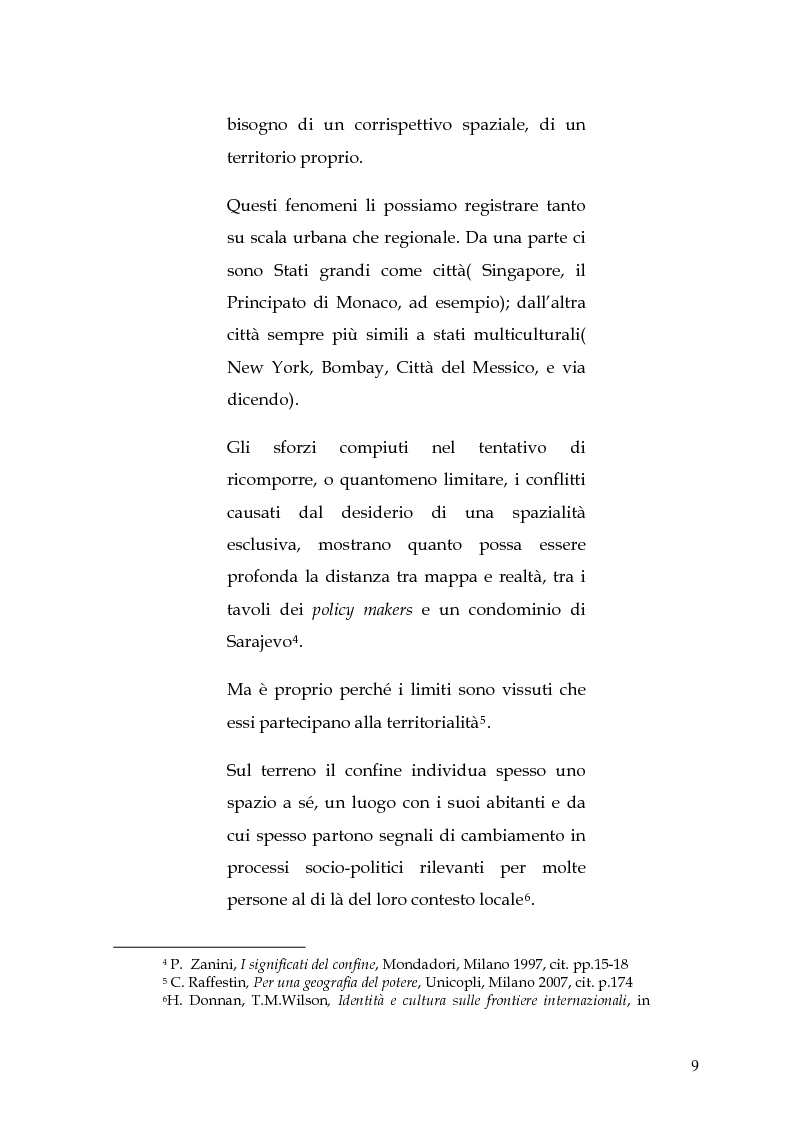 Anteprima della tesi: Le circoscrizioni ecclesiastiche e le circoscrizioni civili alla luce della normativa UE: il caso del Friuli Venezia Giulia, Pagina 8