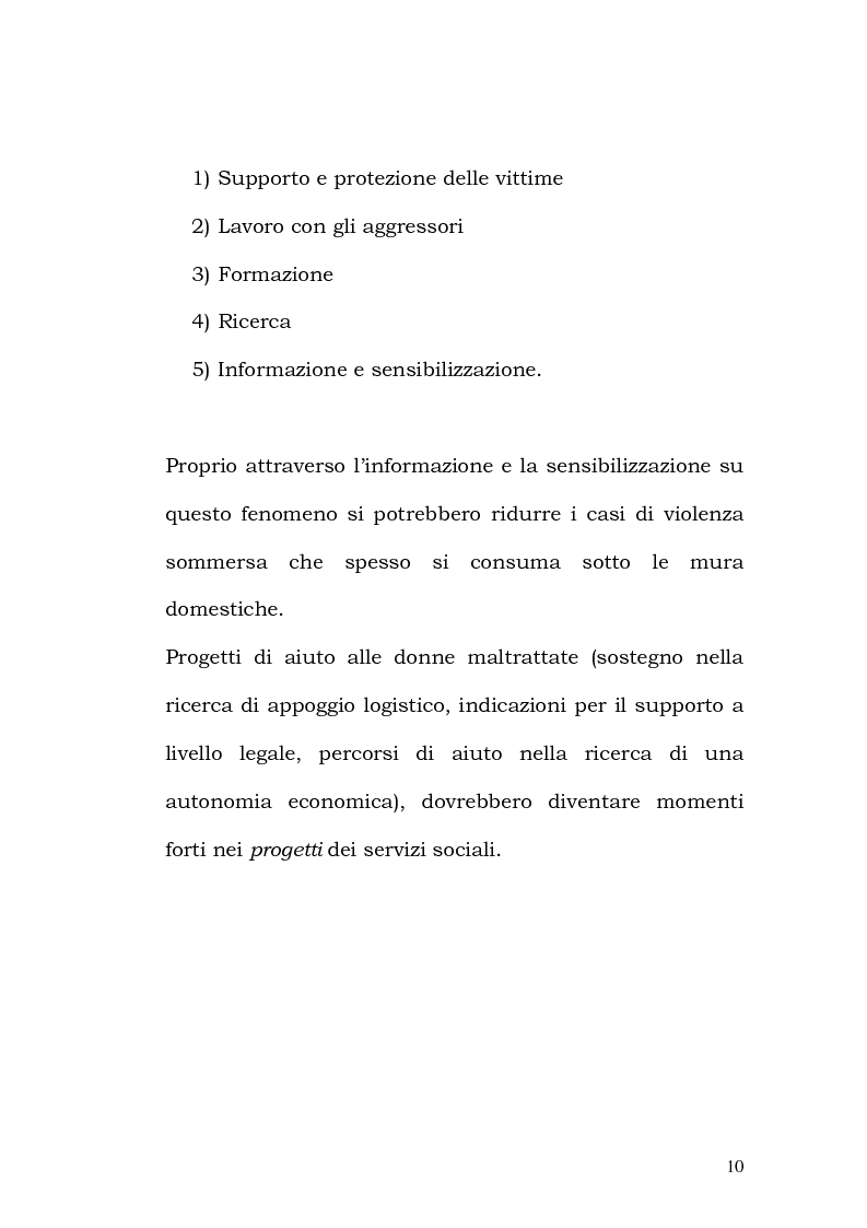 Anteprima della tesi: La violenza contro le donne: i centri antiviolenza e gli orientamenti pedagogici, Pagina 4