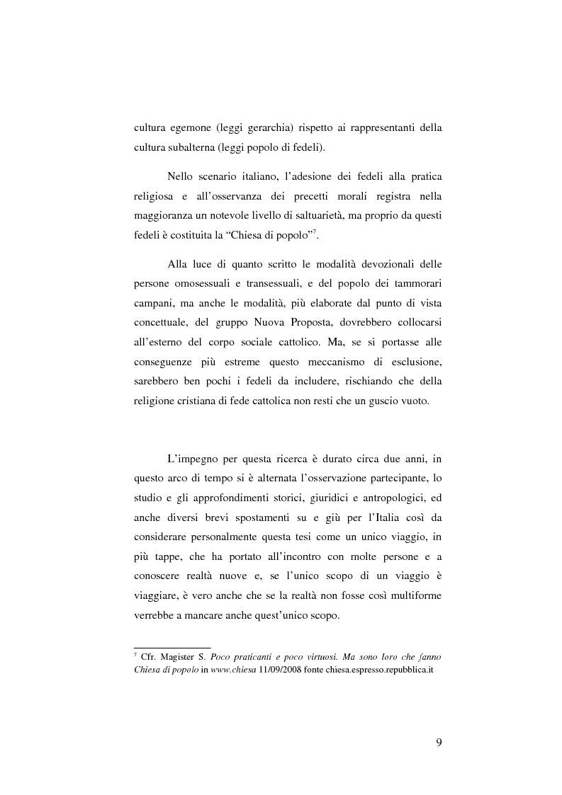 Anteprima della tesi: Mamma Schiavona, il Femminiello e l'Abate, Pagina 9