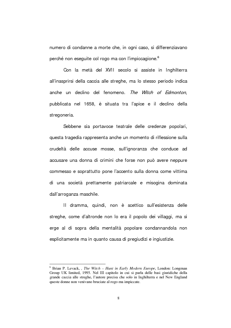Anteprima della tesi: The Witch of Edmonton, Pagina 10