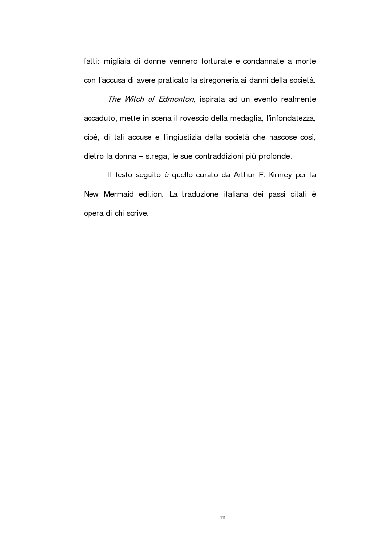Anteprima della tesi: The Witch of Edmonton, Pagina 2