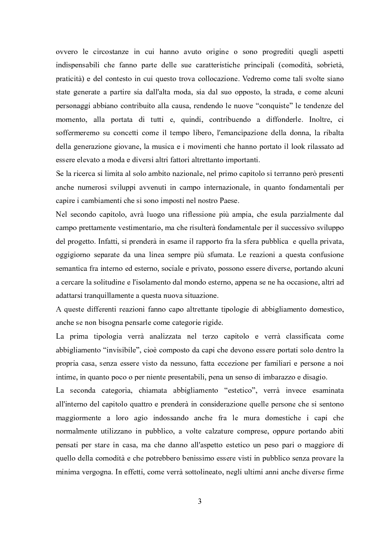 Anteprima della tesi: Déshabillé. Un'indagine sociosemiotica sull'abbigliamento domestico contemporaneo, Pagina 2