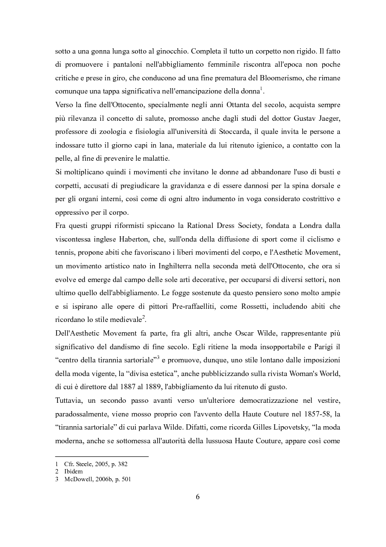 Anteprima della tesi: Déshabillé. Un'indagine sociosemiotica sull'abbigliamento domestico contemporaneo, Pagina 5