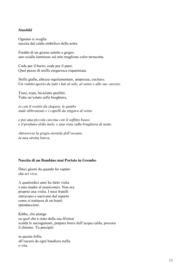 Anteprima della tesi: Janice Kulyk Keefer, Midnight Stroll: proposta di traduzione e commento, Pagina 11