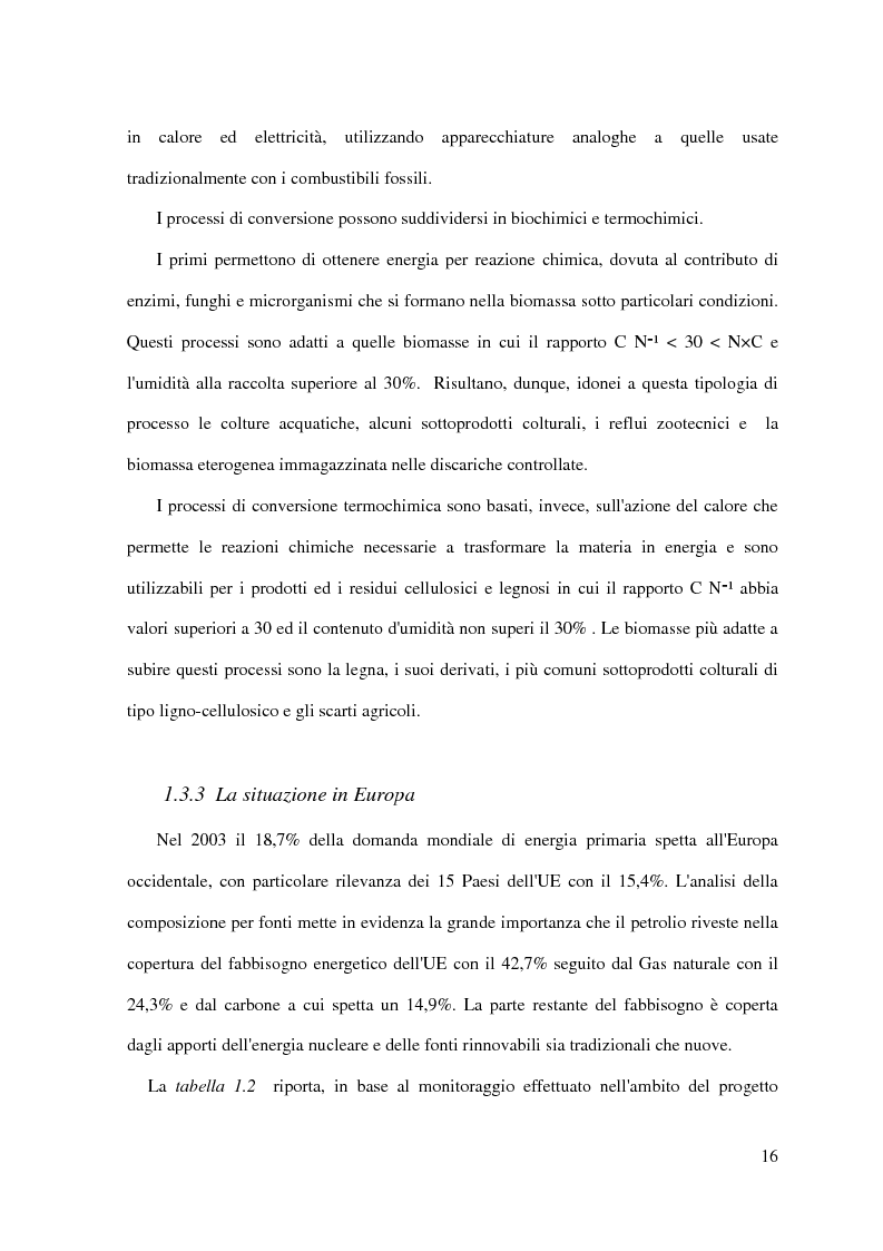Anteprima della tesi: Metodo di analisi multicriteriale con metodologia GIS per la stima della biomassa agro-forestale applicato ad un impianto energetico presso il Pantano di Pignola, Pagina 12