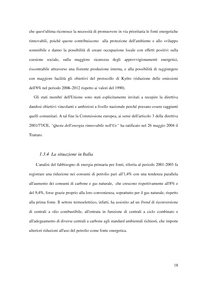 Anteprima della tesi: Metodo di analisi multicriteriale con metodologia GIS per la stima della biomassa agro-forestale applicato ad un impianto energetico presso il Pantano di Pignola, Pagina 14