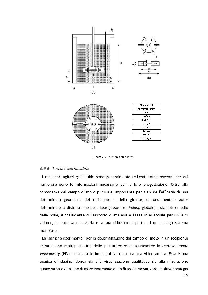 Anteprima della tesi: Modellazione e simulazione di dispersioni gas-liquido in recipienti agitati mediante tecniche di fluidodinamica numerica, Pagina 11