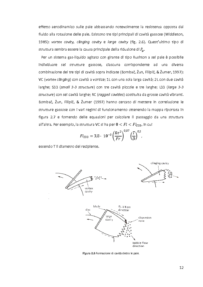 Anteprima della tesi: Modellazione e simulazione di dispersioni gas-liquido in recipienti agitati mediante tecniche di fluidodinamica numerica, Pagina 8