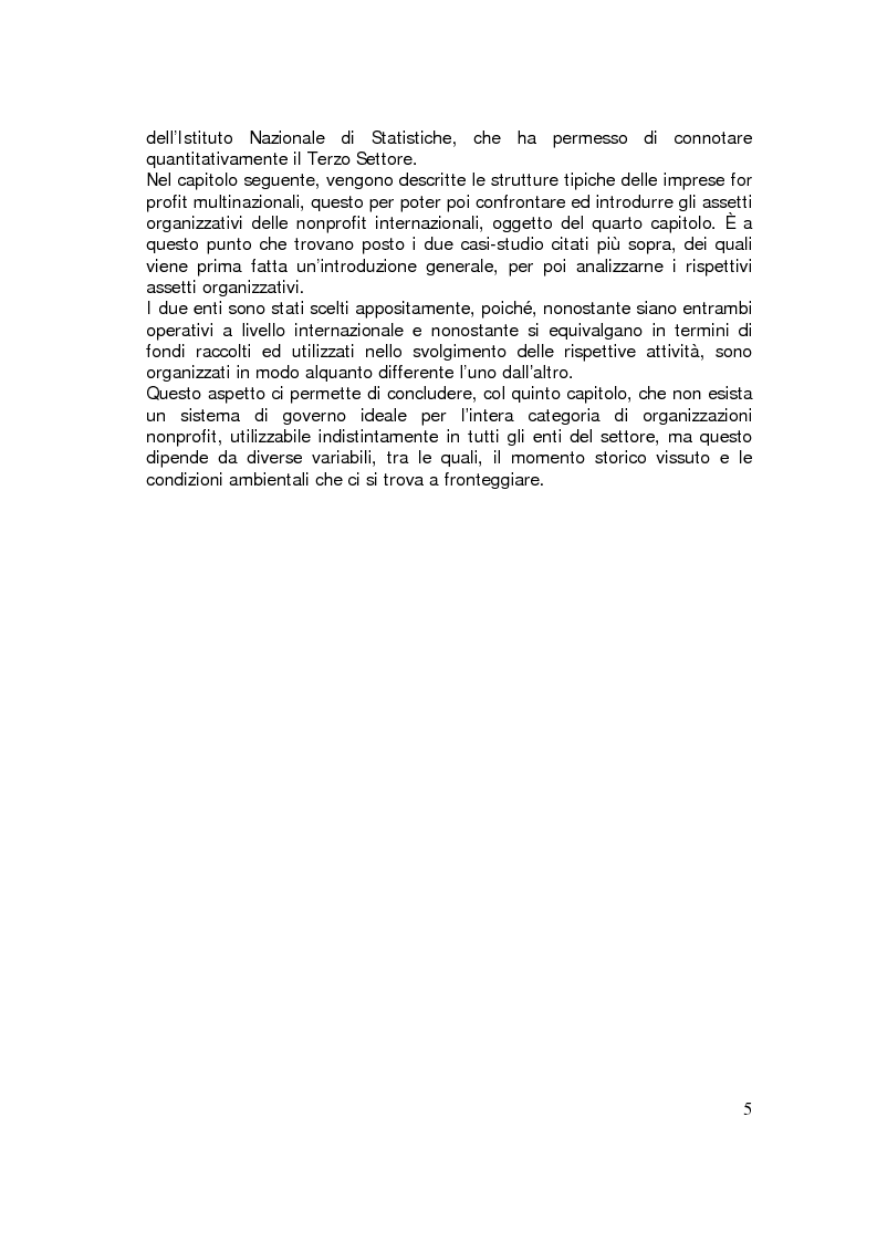 Anteprima della tesi: Sviluppo internazionale delle organizzazioni nonprofit, Pagina 2