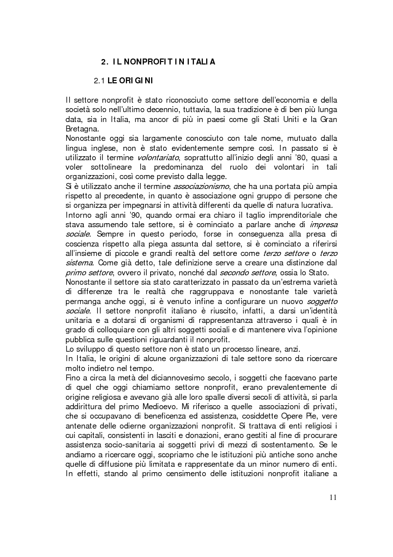 Anteprima della tesi: Sviluppo internazionale delle organizzazioni nonprofit, Pagina 8