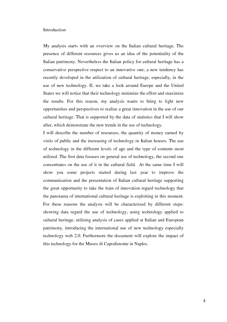 Anteprima della tesi: Web 2.0: Analysis and Perspectives of a Digital Communication Method for Museum Web, Pagina 2
