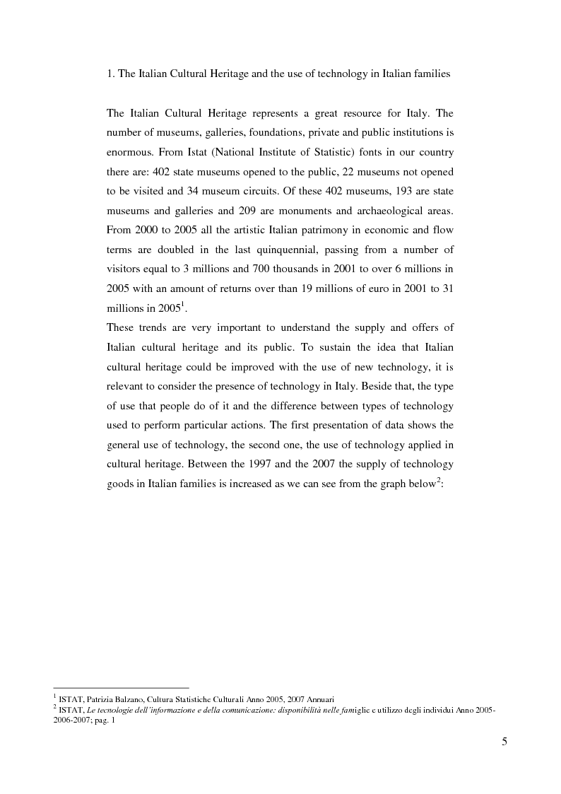 Anteprima della tesi: Web 2.0: Analysis and Perspectives of a Digital Communication Method for Museum Web, Pagina 3