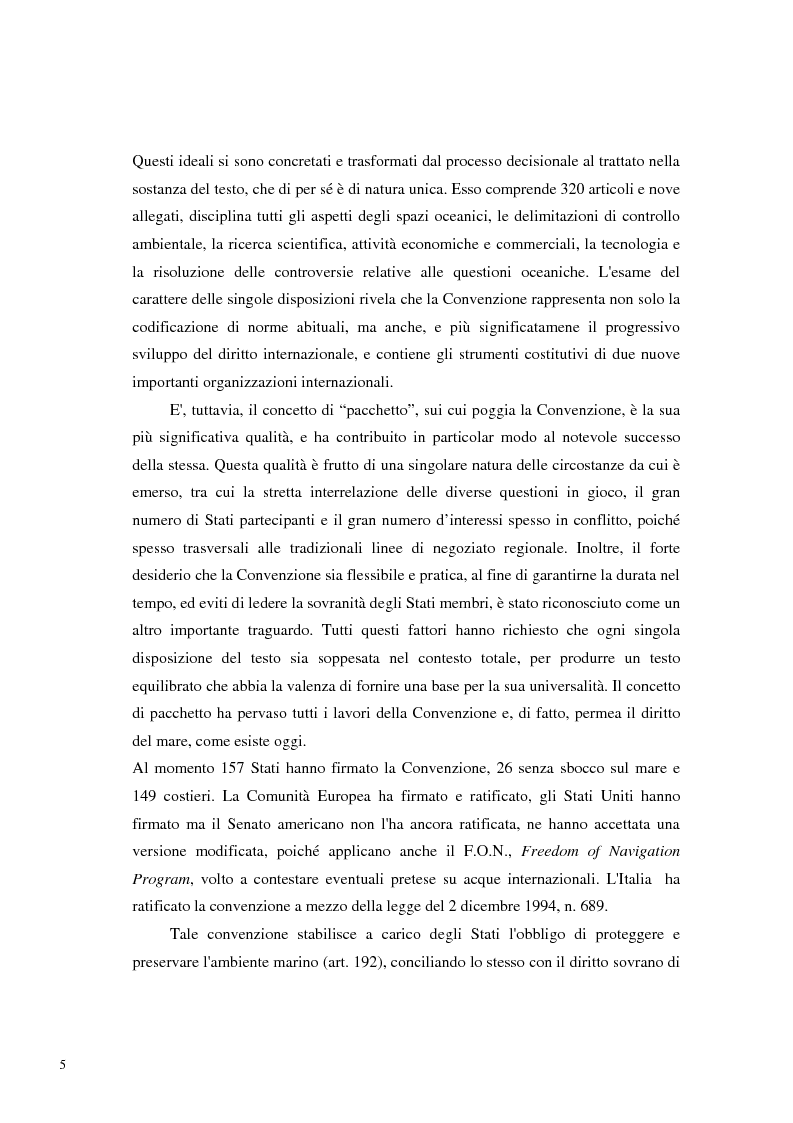 Anteprima della tesi: Il Mare Nostrum: da Montego Bay ai parchi marini, Pagina 3