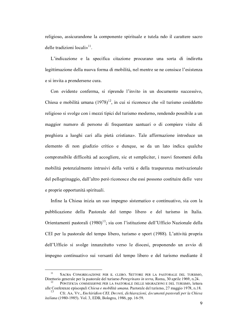 Anteprima della tesi: Il diritto al turismo religioso nell'ordinamento internazionale e comunitario, Pagina 5