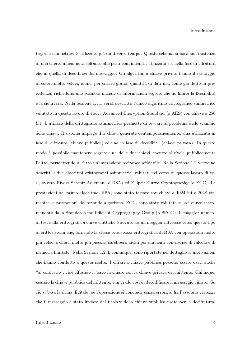 Anteprima della tesi: Sviluppo di un’applicazione MIDlet J2ME per l’analisi delle prestazioni del framework crittografico delle API Bouncy Castle in ambiente mobile, Pagina 4