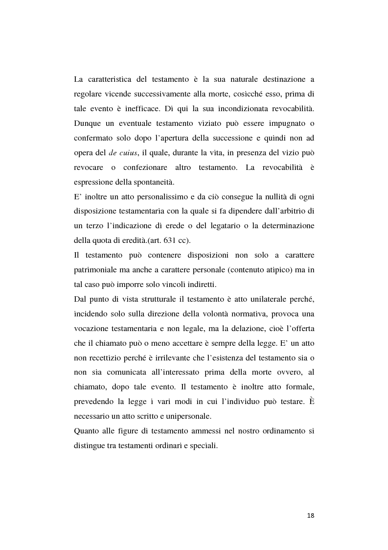 Anteprima della tesi: Il patto di famiglia, Pagina 11