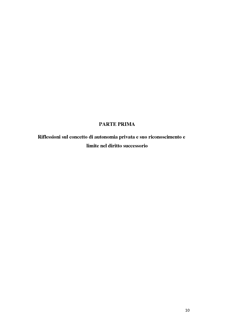 Anteprima della tesi: Il patto di famiglia, Pagina 3