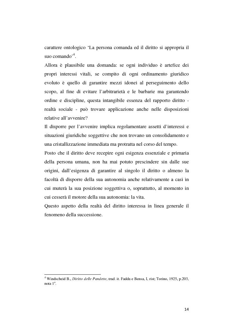 Anteprima della tesi: Il patto di famiglia, Pagina 7