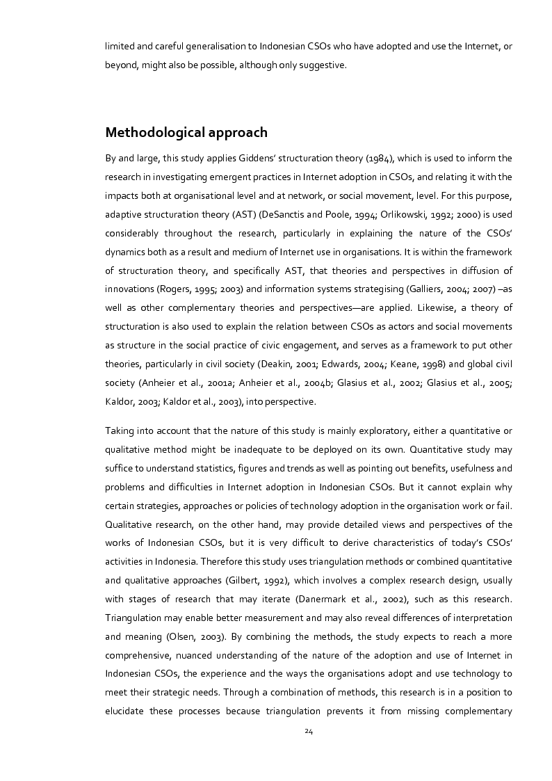 Anteprima della tesi: Does the Internet Transform Civil Society? The Case of Civil Society Organisations in Indonesia, Pagina 15