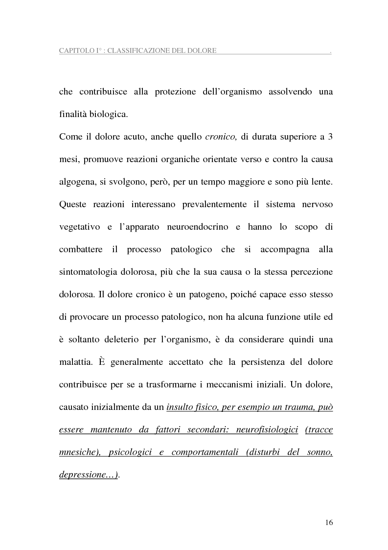 Anteprima della tesi: Assistenza al paziente con dolore cronico, Pagina 14