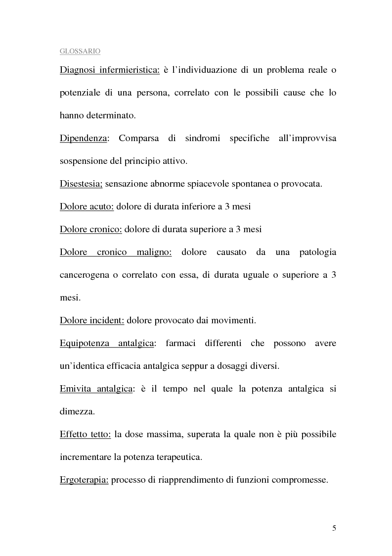 Anteprima della tesi: Assistenza al paziente con dolore cronico, Pagina 3