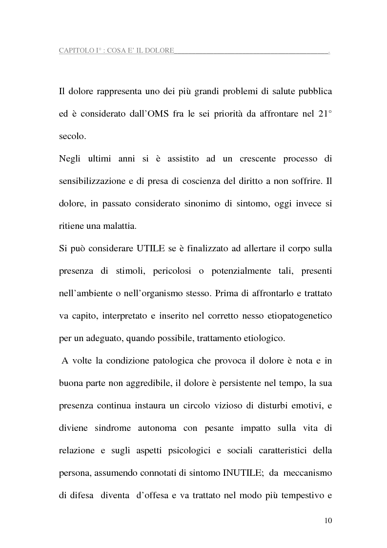 Anteprima della tesi: Assistenza al paziente con dolore cronico, Pagina 8