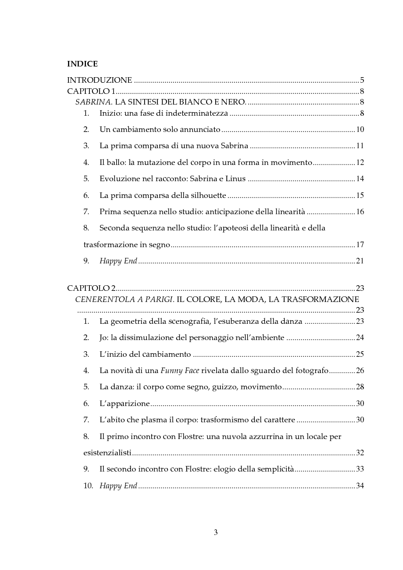 Indice della tesi: Audrey Hepburn: segno grafico, dallo schermo alla pagina di carta, Pagina 1