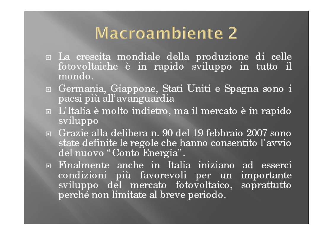 Anteprima della tesi: Piano di promozione delle BCC della Regione Lazio per lo sviluppo dell'energia fotovoltaica, Pagina 4