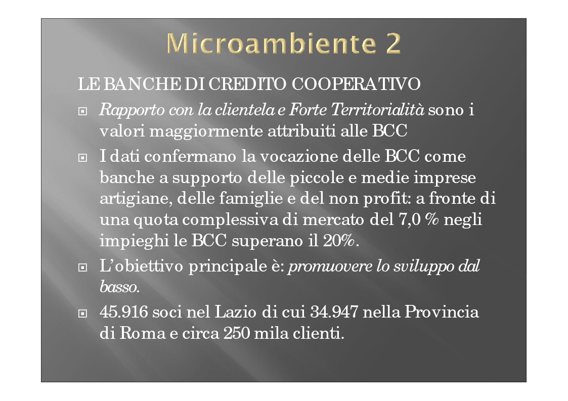 Anteprima della tesi: Piano di promozione delle BCC della Regione Lazio per lo sviluppo dell'energia fotovoltaica, Pagina 8