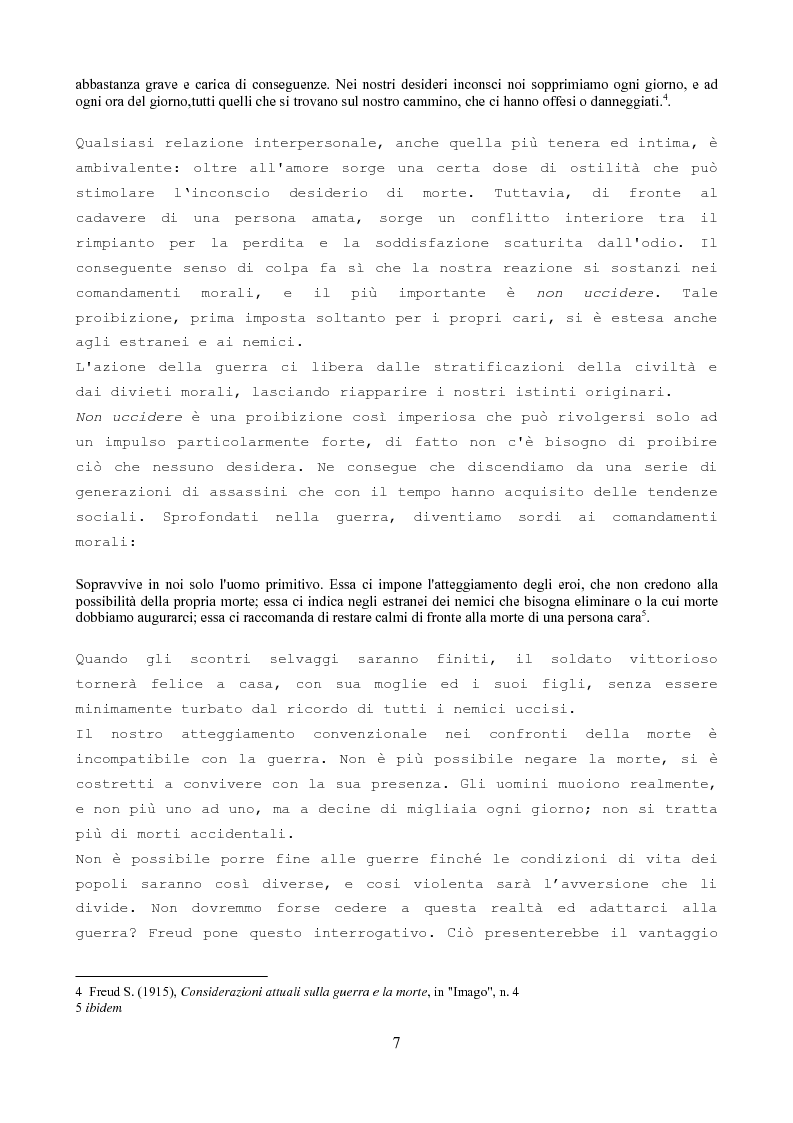 Anteprima della tesi: Soldati di pace e criminali di guerra nella società moderna e contemporanea, Pagina 5