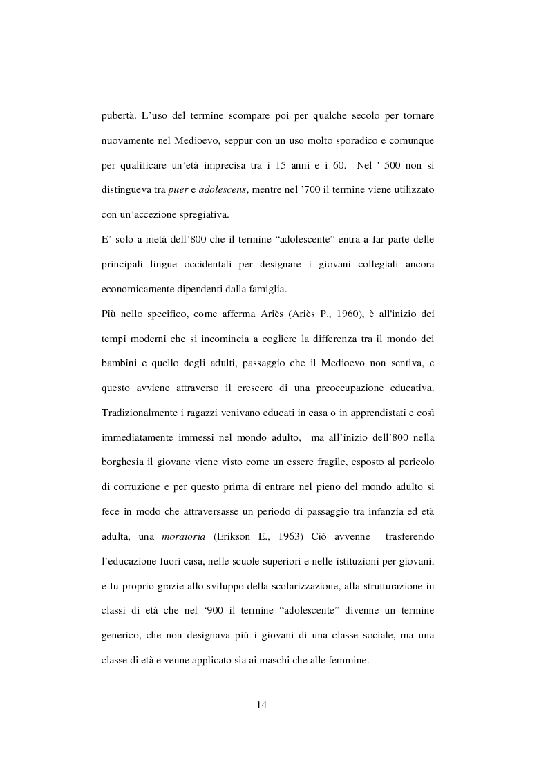Anteprima della tesi: Postmodernità: adolescenza e nuove forme psicopatologiche - Riflessioni sul carattere sovversivo della psicoanalisi, Pagina 4