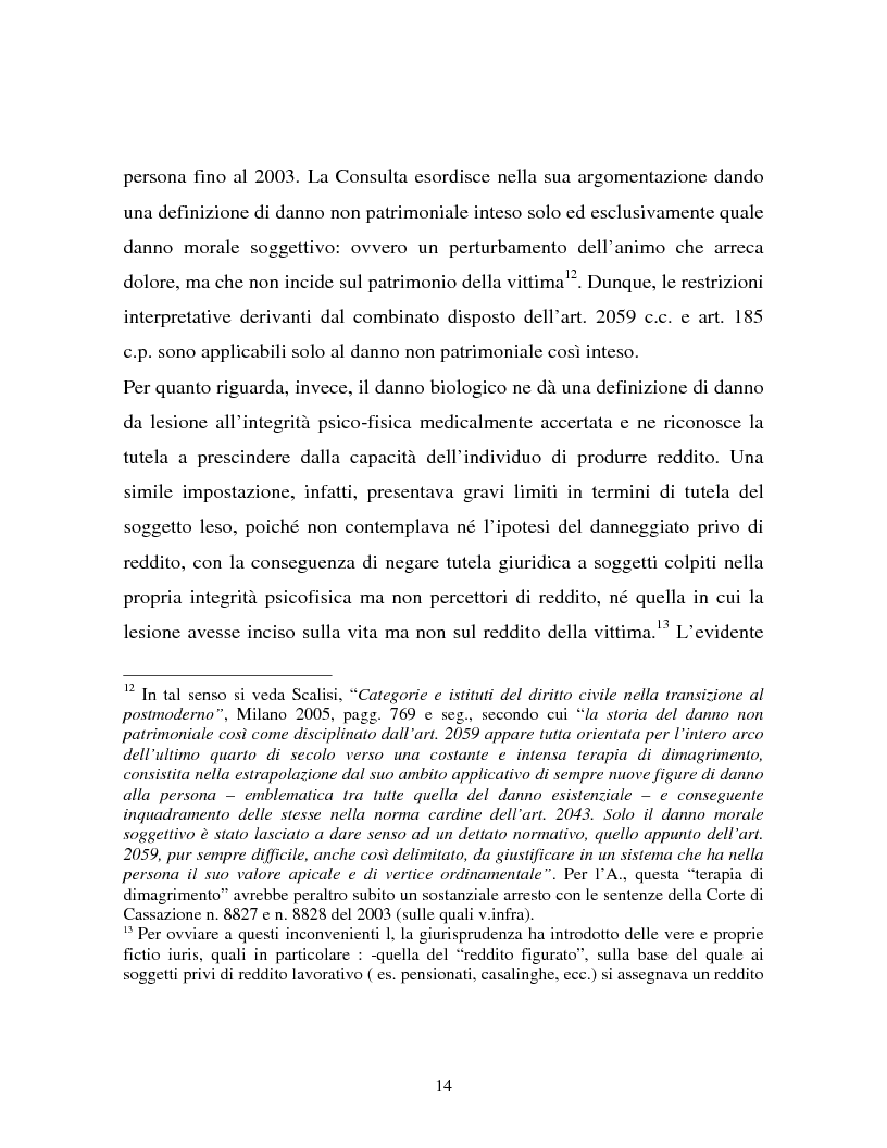 Anteprima della tesi: Il danno non patrimoniale da inadempimento, Pagina 10