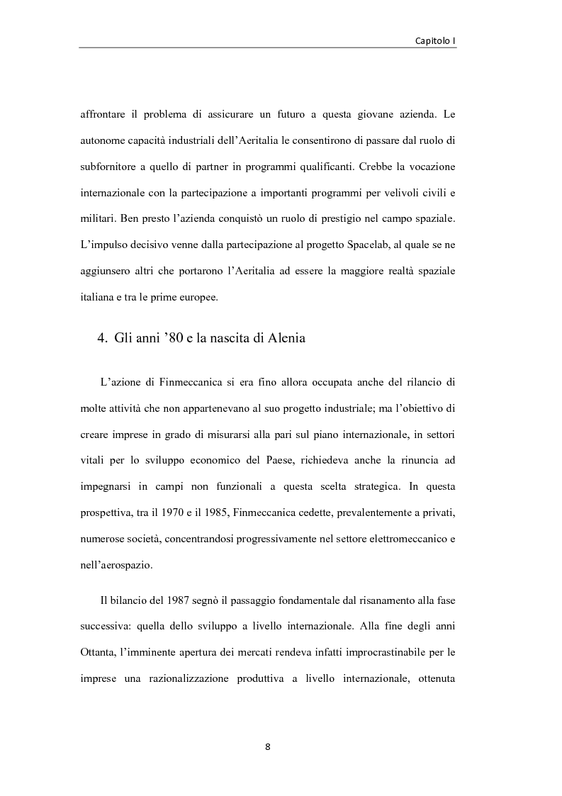 Anteprima della tesi: L'industria aerospaziale in Italia: un'analisi geografica, Pagina 8