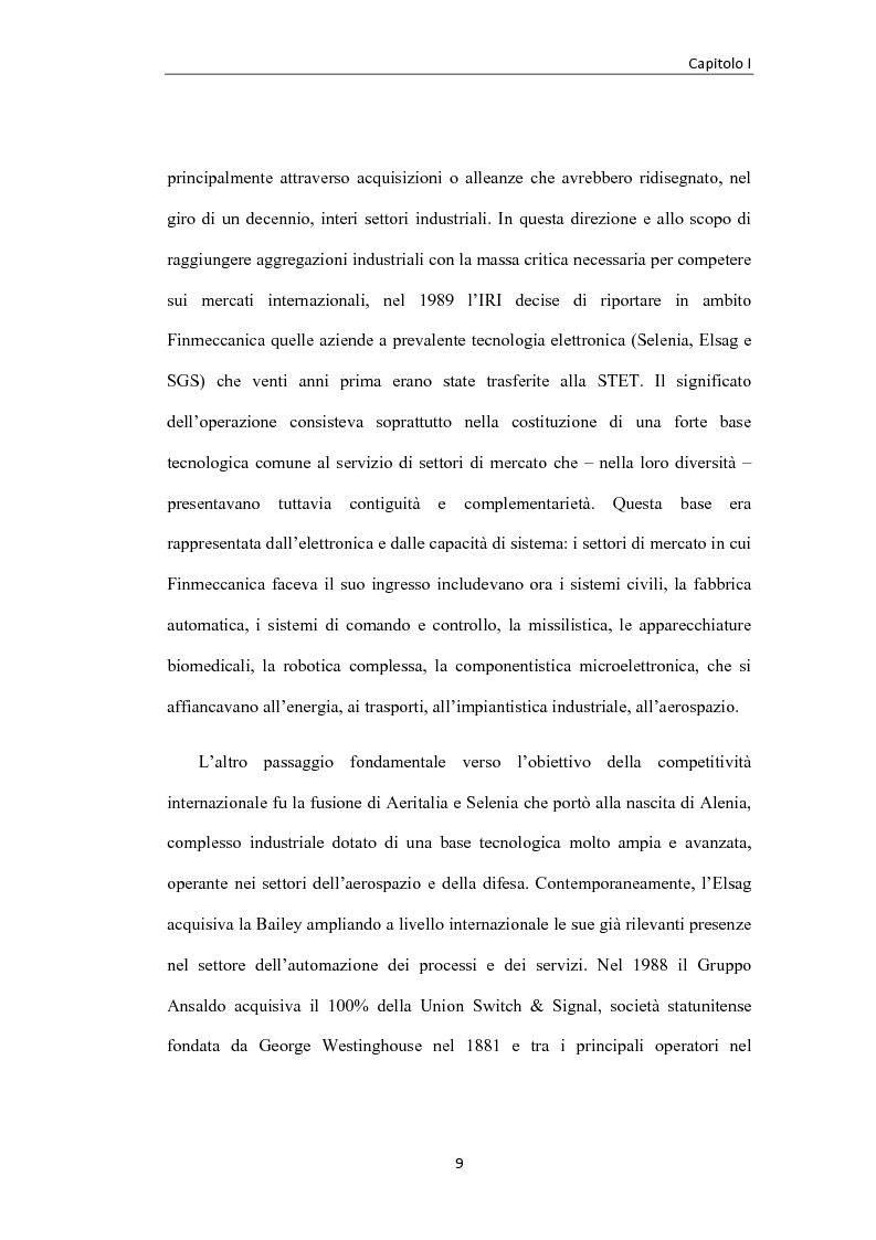 Anteprima della tesi: L'industria aerospaziale in Italia: un'analisi geografica, Pagina 9