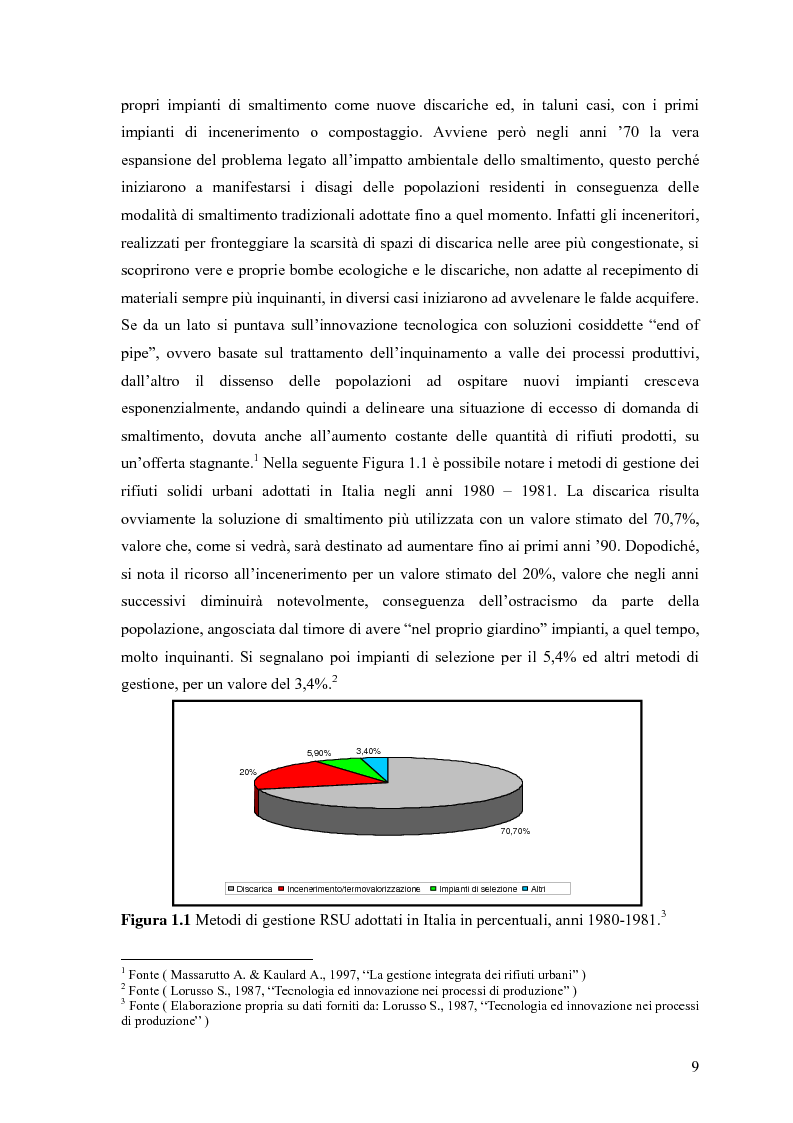 Anteprima della tesi: Il combustibile derivato dai rifiuti ed il suo utilizzo nell'industria del cemento, Pagina 2
