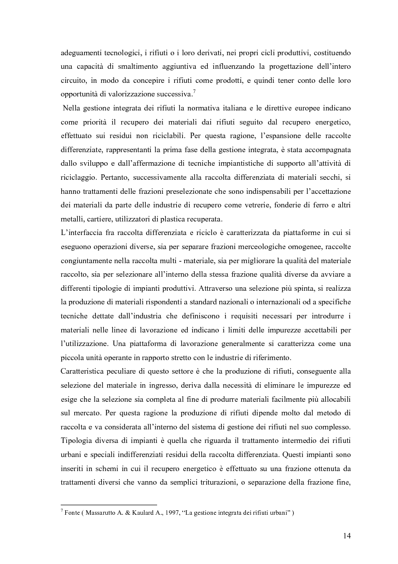 Anteprima della tesi: Il combustibile derivato dai rifiuti ed il suo utilizzo nell'industria del cemento, Pagina 7