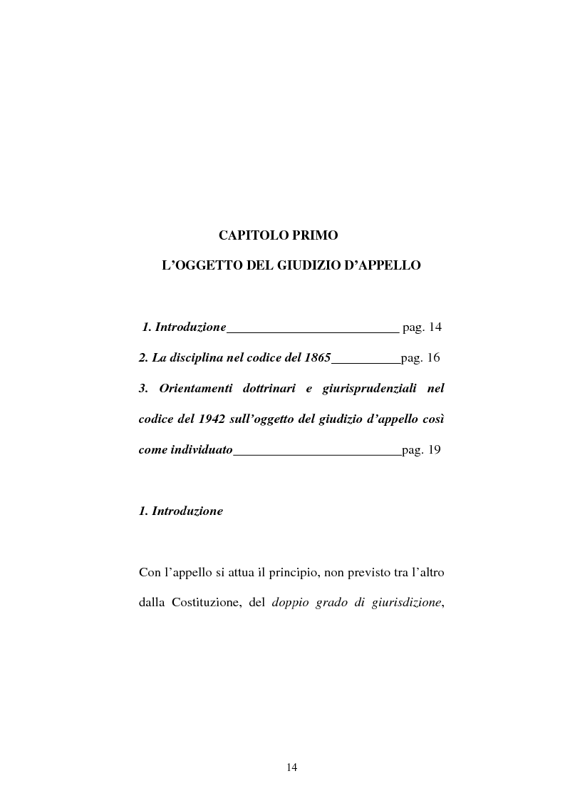 Anteprima della tesi: Onere della riproposizione ex art 346 c.p.c., Pagina 10
