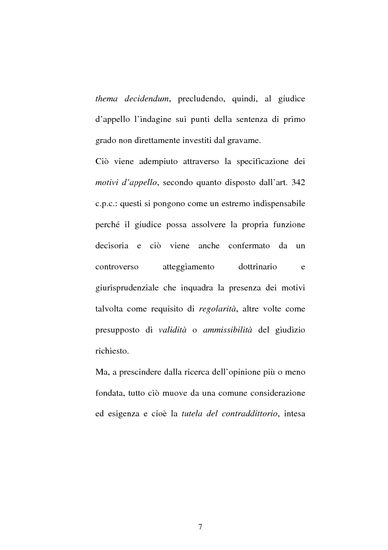 Anteprima della tesi: Onere della riproposizione ex art 346 c.p.c., Pagina 3