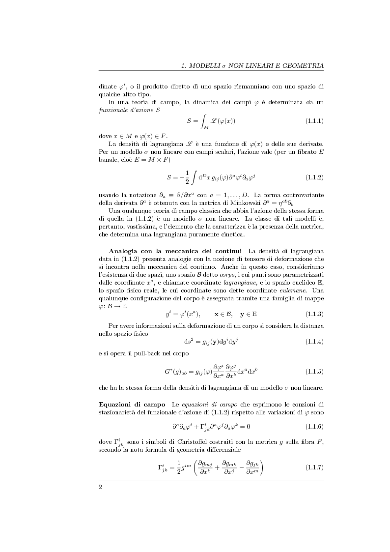 Anteprima della tesi: Geometria generalizzata e Modelli Sigma Non Lineari, Pagina 4