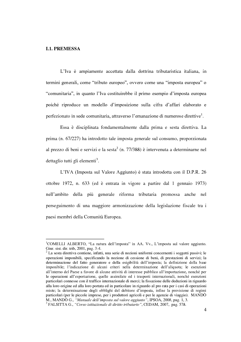 Anteprima della tesi: IVA intracomunitaria, Pagina 5